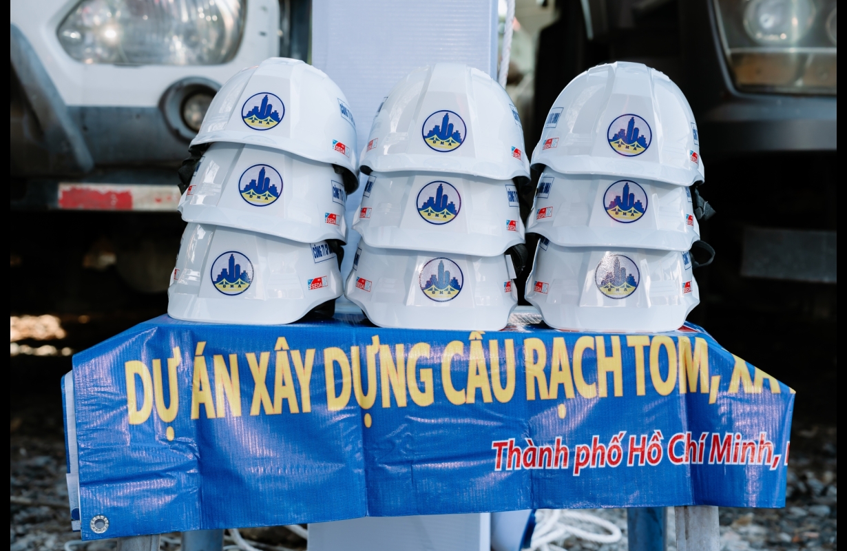 LỄ KHỞI CÔNG CẦU RẠCH TÔM TP HỒ CHÍ MINH