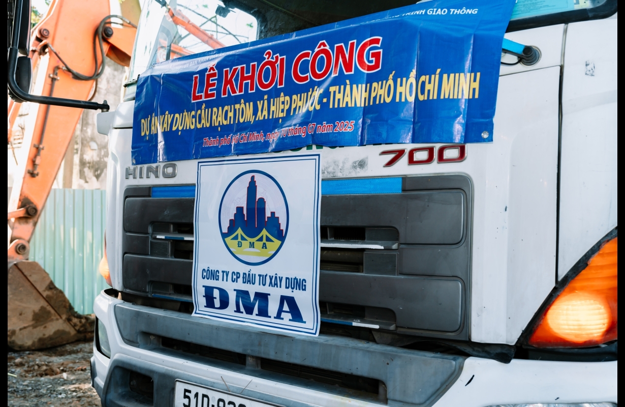 LỄ KHỞI CÔNG CẦU RẠCH TÔM TP HỒ CHÍ MINH
