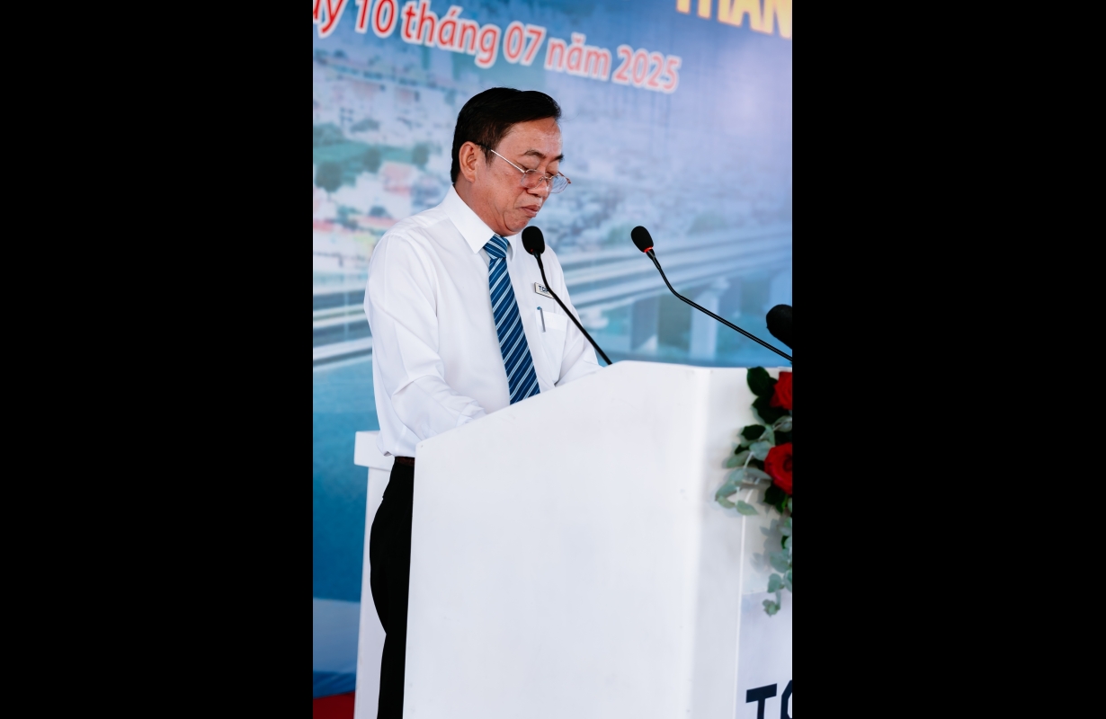 LỄ KHỞI CÔNG CẦU RẠCH TÔM TP HỒ CHÍ MINH