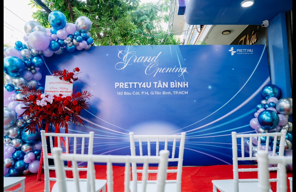 KHAI TRƯƠNG PHÒNG KHÁM DA LIỄU PRETTY4U