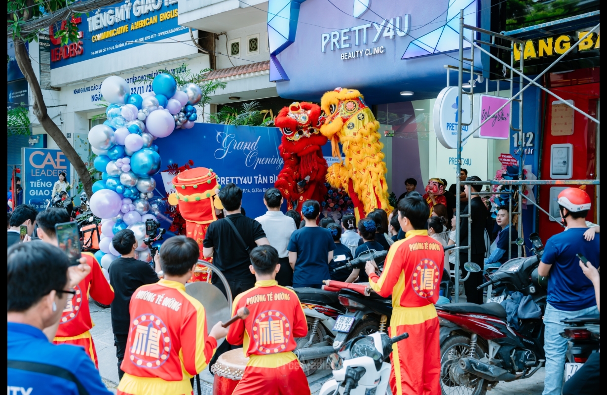 KHAI TRƯƠNG PHÒNG KHÁM DA LIỄU PRETTY4U