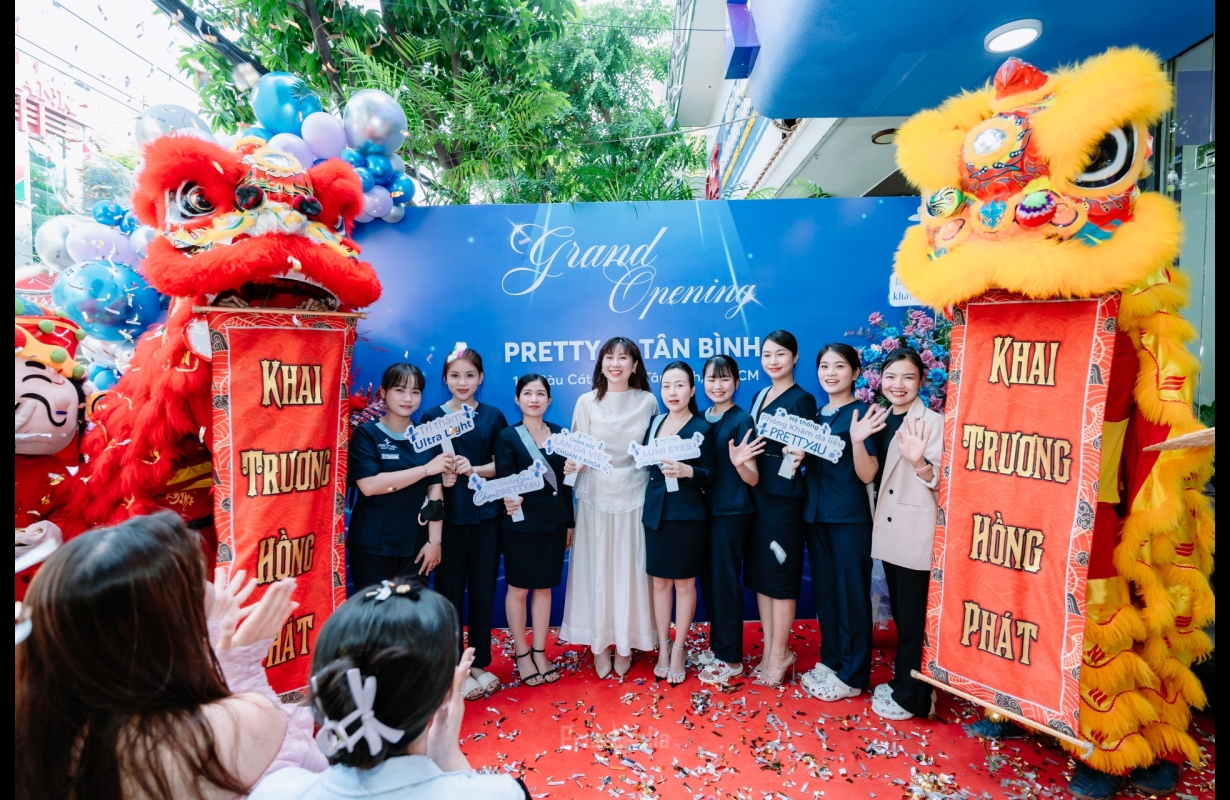 KHAI TRƯƠNG PHÒNG KHÁM DA LIỄU PRETTY4U