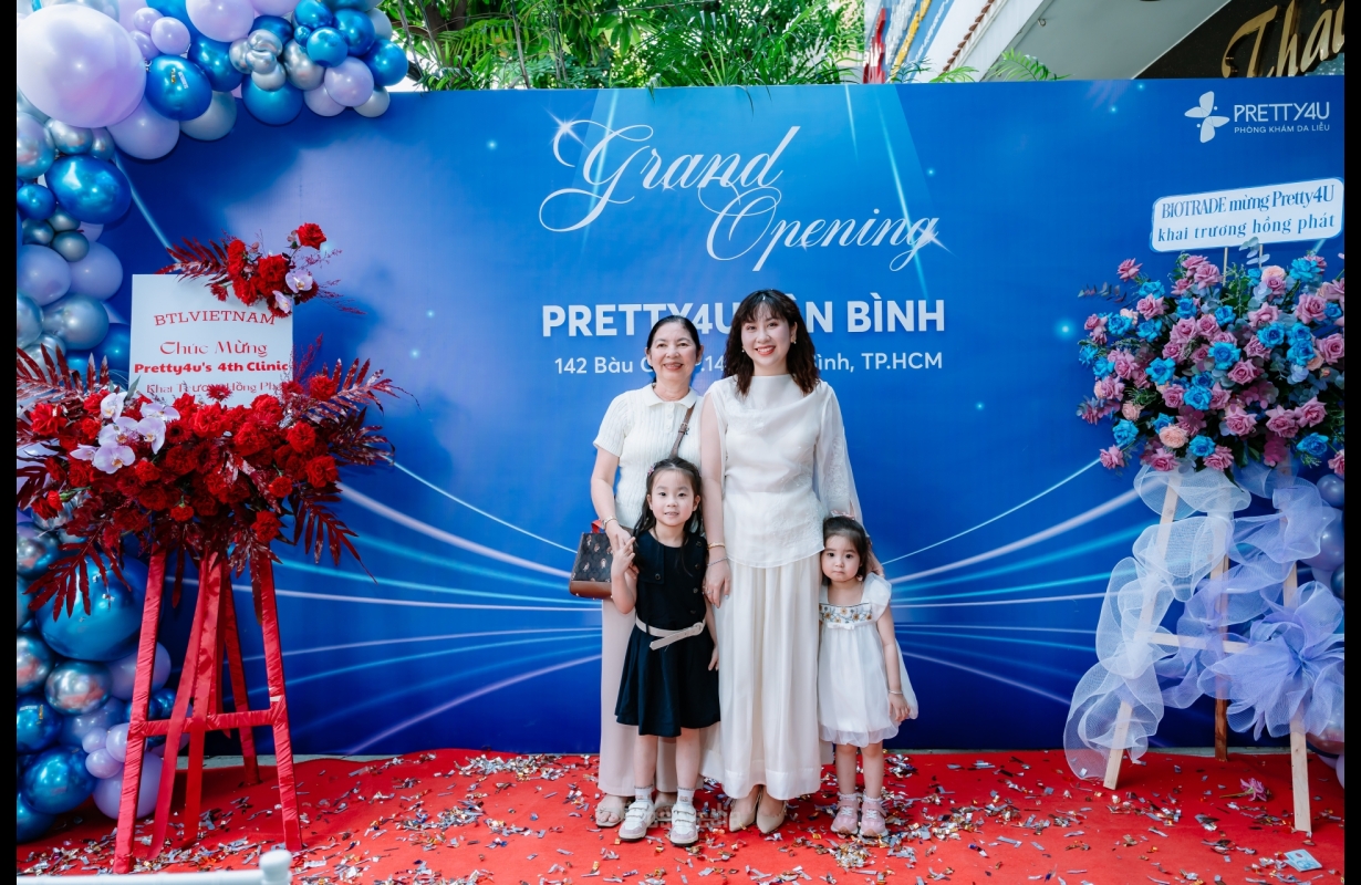 KHAI TRƯƠNG PHÒNG KHÁM DA LIỄU PRETTY4U