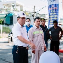 LỄ KHỞI CÔNG CẦU RẠCH TÔM TP HỒ CHÍ MINH