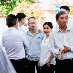 LỄ KHỞI CÔNG CẦU RẠCH TÔM TP HỒ CHÍ MINH