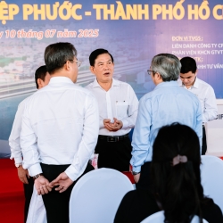 LỄ KHỞI CÔNG CẦU RẠCH TÔM TP HỒ CHÍ MINH