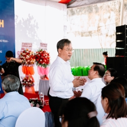 LỄ KHỞI CÔNG CẦU RẠCH TÔM TP HỒ CHÍ MINH