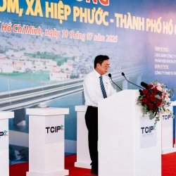 LỄ KHỞI CÔNG CẦU RẠCH TÔM TP HỒ CHÍ MINH