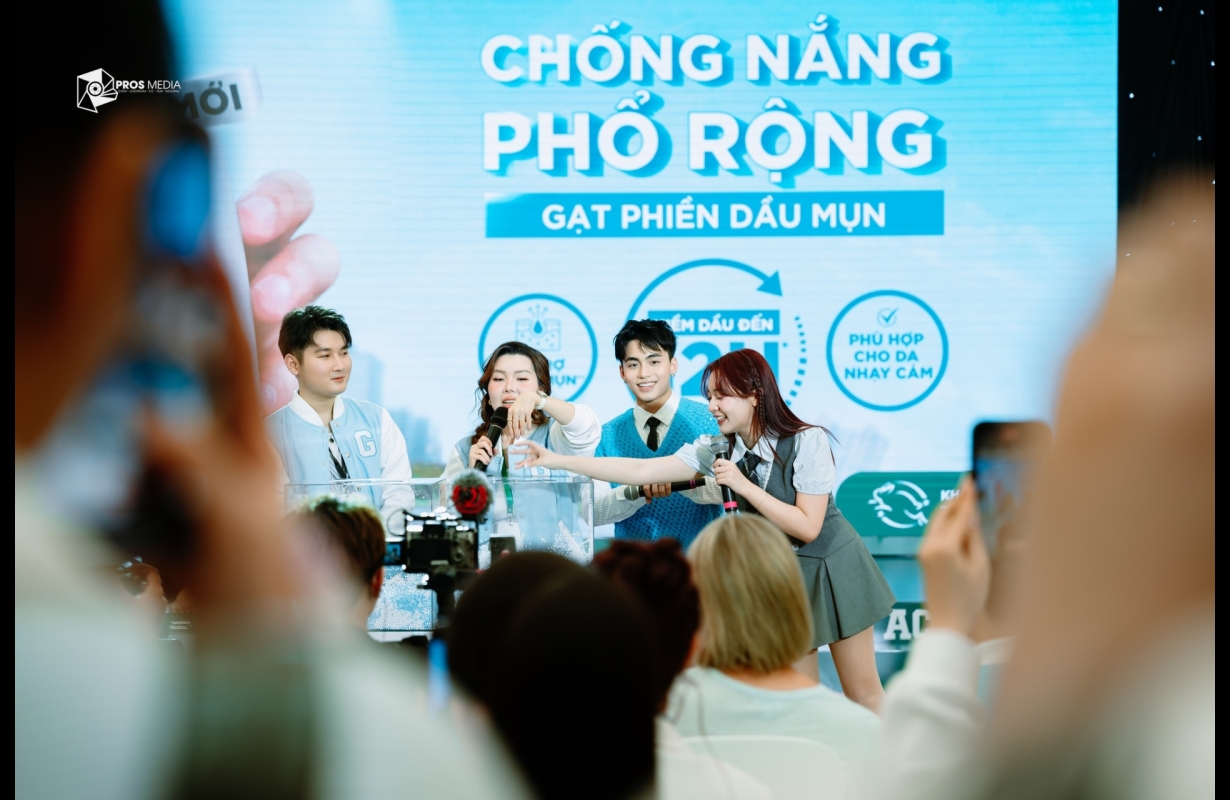 Chụp ảnh sự kiện TPHCM tại Event GARNIER